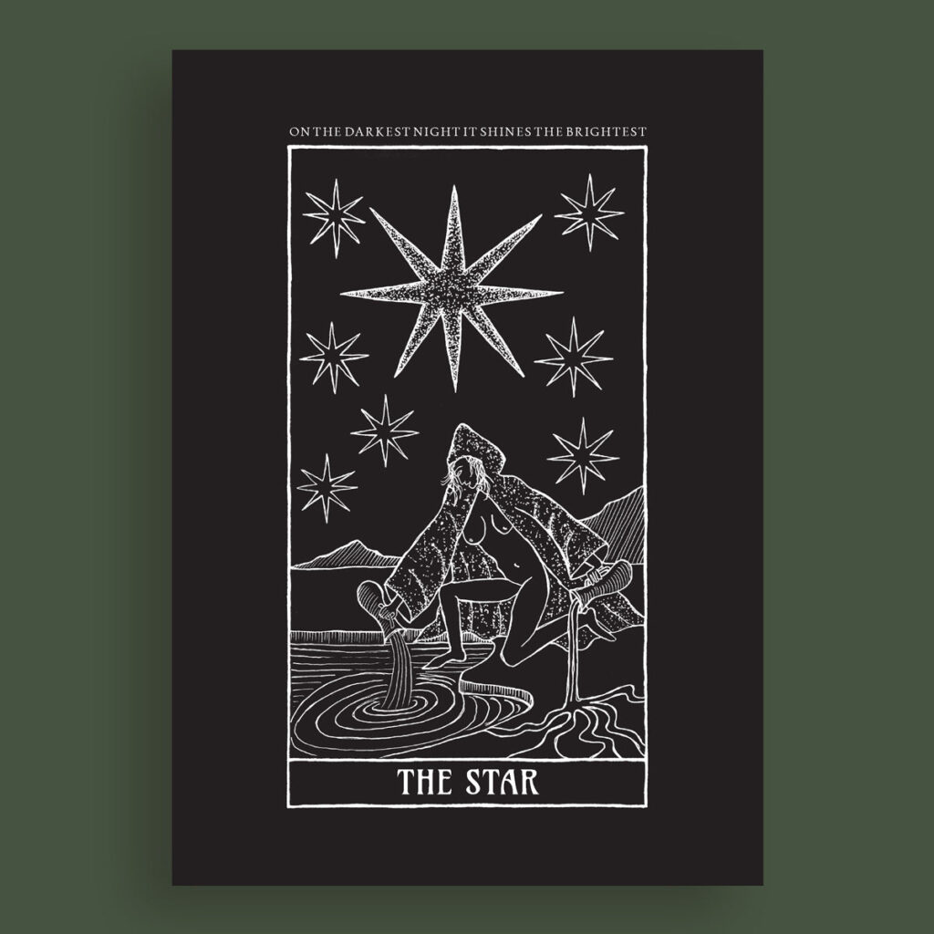 Các ý nghĩa của lá bài The Star trong tarot