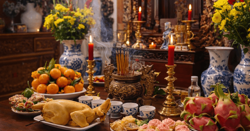 Văn Khấn Mùng 1 Tháng 7 Âm Lịch Chuẩn Nhất & Cách Sắp Lễ 3 Mâm lễ cúng Thần linh