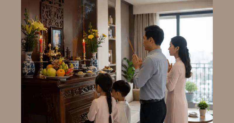 Văn Khấn Mùng 1 Tháng 7 Âm Lịch Chuẩn Nhất & Cách Sắp Lễ 1 Văn khấn mùng 1 tháng 7